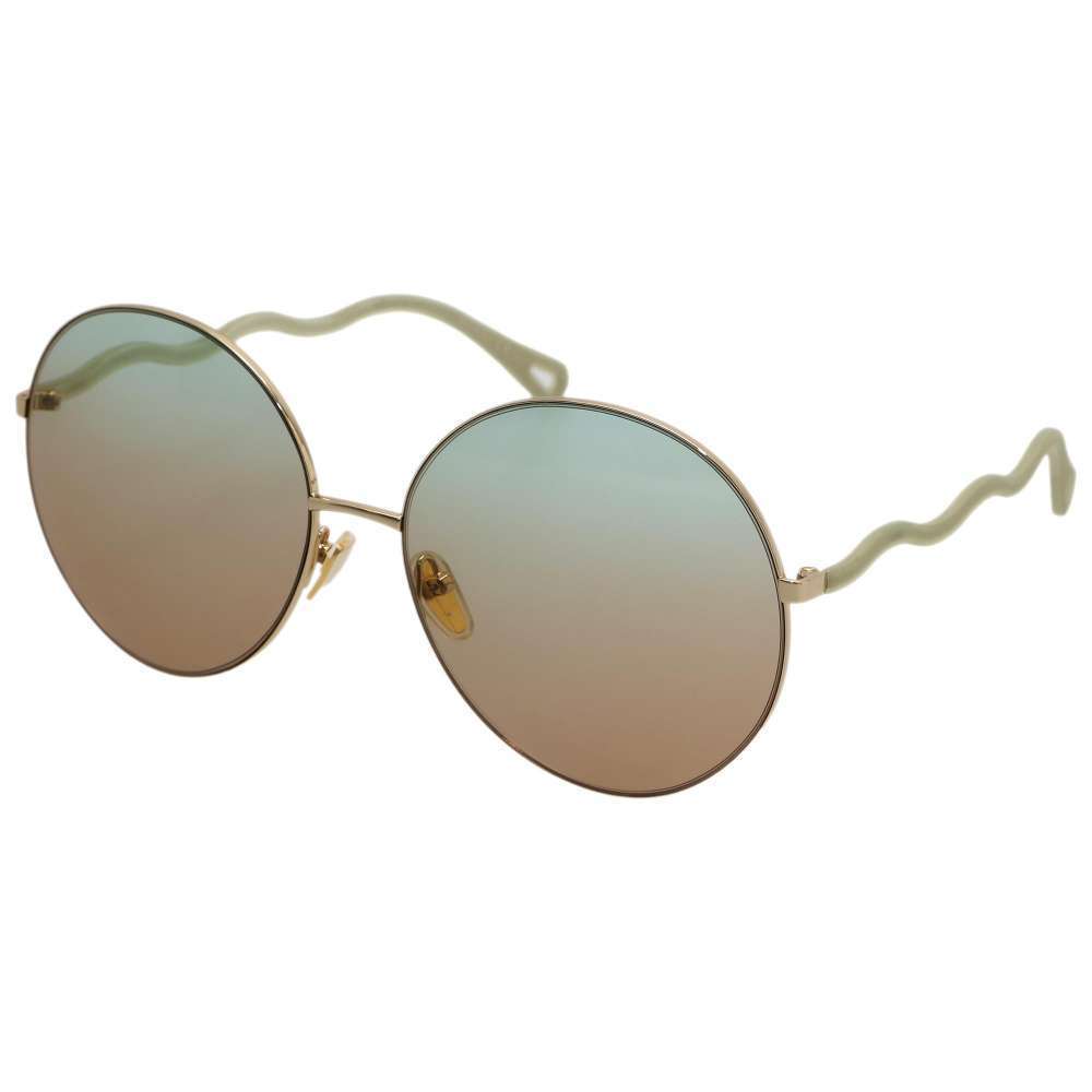 Chloe Round Gradient Sunglasses